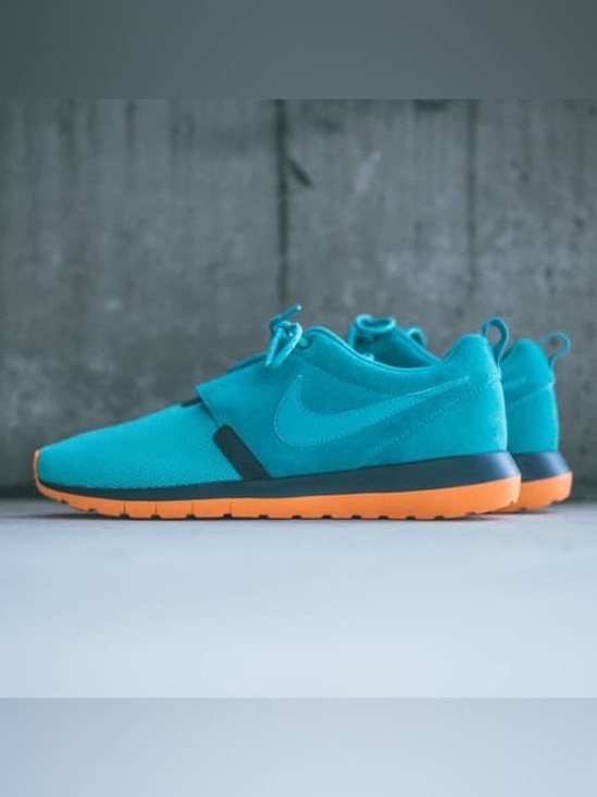 Nike Other - NIB [Nike] Roshe Run NM Athletic Shoes in Dusty Cactus/Spice Blue Men’s 9.5